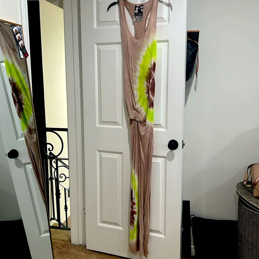 Young Fabulous and Broke Tie Dye Maxi dress